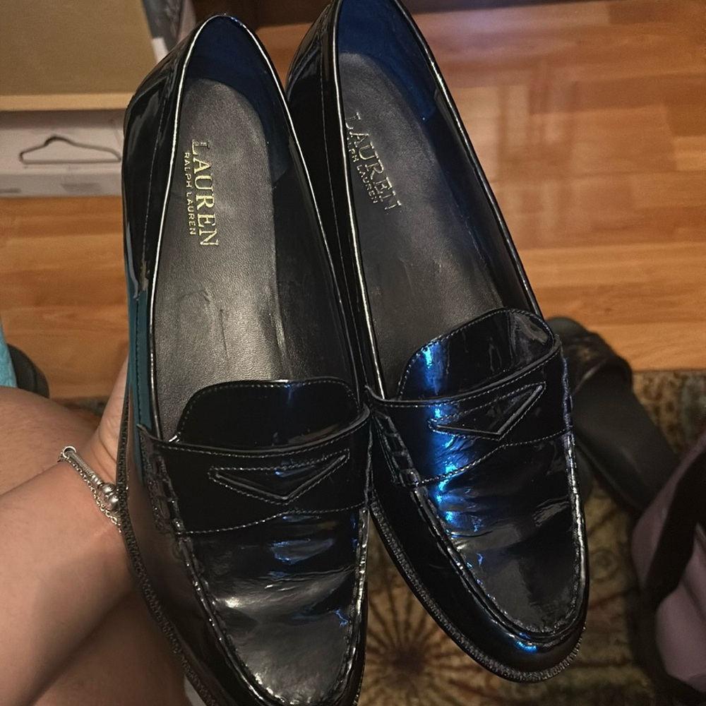 Black Lauren Ralph Lauren loafers